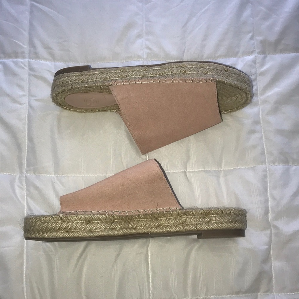 UrbanOutfitters Blush Espadrilles Platform Sandals